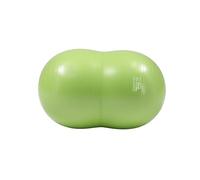 GYMNIC Physio Roll Plus Palla doppia Ø 55 cm/L 90 cm verde lime per fisioterapia antiscoppio con sistema BRQ, ideale per esercizi di equilibrio, coordinazione e riabilitazione motoria
