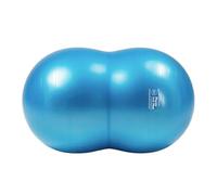 GYMNIC Physio Roll Plus Palla doppia Ø 70 cm/L 115 cm blu per fisioterapia antiscoppio con sistema BRQ, ideale per esercizi di equilibrio, coordinazione e riabilitazione motoria