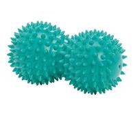 Gymnic Reflex Roll Palla doppia gonfiabile Ø 8 cm per massaggio, riflessologia e rilascio miofasciale, ideale per stimolare circolazione e muscolatura