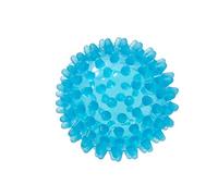 Gymnic Reflexball Palla riccio rigida Ø 6 cm blu per massaggio e riflessologia, ideale per rilascio miofasciale, stimolazione circolatoria e benessere muscolare
