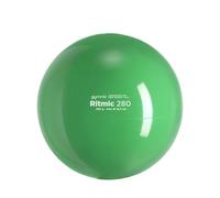 GYMNIC Ritmic 280 Palla per ginnastica ritmica verde Ø 18,5 cm leggera 280 g, ideale per principianti, allenamenti, corsi di avviamento e manifestazioni sportive