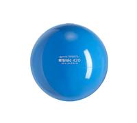 GYMNIC Ritmic 420 Palla per ginnastica ritmica blu Ø 18,5 cm 420 g, conforme agli standard regolamentari, ideale per allenamento, competizione e corsi professionali