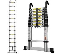 gymount Scala Telescopica 3,8 m Scala Telescopica in Alluminio 13 Gradino con