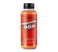 GymQueen Mamma Mia Zero Sauce, a basso contenuto calorico, a basso contenuto di grassi, senza zuccheri aggiunti, per rifinire piatti o come condimento per insalata, vegetariano, Peperoncino Dolce Thai