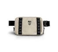 Gymreapers Borsa da viaggio piccola per uomo e donna con tasca nascosta, tracolla impermeabile da uomo, con tracolla regolabile per viaggi, corsa ed escursionismo, Sabbia del deserto, 5" x 7.75" x