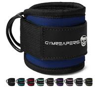 Gymreapers Cinghie per caviglia (coppia) per kickback con macchina a cavi, allenamento glutei, esercizi per la parte inferiore del corpo, cinghie regolabili per gambe con imbottitura in neoprene