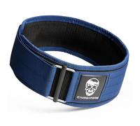 Gymreapers Cintura per sollevamento pesi a bloccaggio rapido per bodybuilding, powerlifting, allenamento incrociato - Neoprene da 4 pollici con fibbia in metallo - Supporto per la schiena regolabile