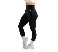 Gymreapers Infinity Leggings da allenamento senza cuciture da donna a vita alta senza cuciture leggings per esercizi di corsa pantaloni da yoga attivi, Black Marl, XS