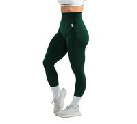 Gymreapers Infinity Leggings da allenamento senza cuciture da donna a vita alta senza cuciture leggings per esercizi di corsa pantaloni da yoga attivi, Reef, XS