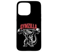 Gymzilla - Sollevatore di lucertole giganti, grafica per palestra e fitness Custodia per iPhone 15 Pro Max