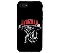 Gymzilla - Sollevatore di lucertole giganti, grafica per palestra e fitness Custodia per iPhone SE (2020) / 7/8