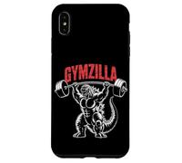 Gymzilla - Sollevatore di lucertole giganti, grafica per palestra e fitness Custodia per iPhone XS Max