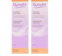Gynofit Lozione detergente (senza profumo) - Assicura un valore di pH bilanciato per la salute della vagina - Protegge la pelle vaginale dalla secchezza e previene le irritazioni (200 ml)