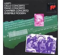GYÖRGY LIGETI Cello Concerto Piano (CD)