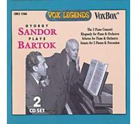 Gyorgy Sandor: Plays Bartok (2 Cd) - Bela Bartok (Audio Cd)