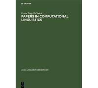 György Szépe Papers in Computational Linguistics (Copertina rigida)