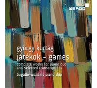 Gyorgy Kurtag György Kurtág: Játékok - Games: Complete Works for Piano Duo (CD)