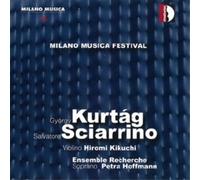 Gyorgy Kurtag Milano Musica Festival: Gyorgy Kurtag/Salvatore Sciarrino - V (CD)