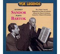 Gyorgy Sandor: Plays Bartok (2 Cd) - Bela Bartok (Audio Cd)