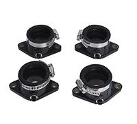 GYOUZA 4 Pezzi collettore di aspirazione carburatore Sinistro e Destro for Suzuki Gs850 1980-1983