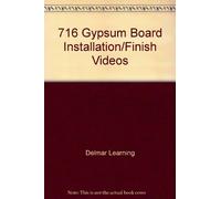 Gypsum Board Installation/Finish