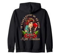 Gypsy Fortune Teller Helper Babe Felpa con Cappuccio