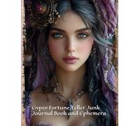 Gypsy Fortune Teller Junk Journal Book and Ephemera
