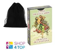 GYPSY Oracle Cards Deck Sibilla Della Zingara Esoterica Lo Scarabeo Velvet Bag