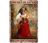 Gypsy Spirit Girl - Puzzle da 500 pezzi per adulti e famiglie, alcune ragazze sono appena nate con lo spirito zingaro, puzzle in legno per divertimento e tempo libero per principianti