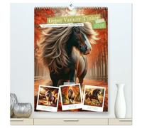 Gypsy Vanner Tinker - die majestätische Schönheit der Tinker-Pferde (hochwertiger Premium Wandkalender 2026 DIN A2 hoch), Kunstdruck in Hochglanz: Erlebe die Jahreszeiten mit majestätischen Tinkern