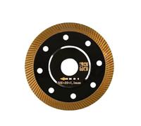 GYQIZSS 1/2/3/5 pezzi diametro 105/110/115/125mm disco da taglio diamantato Turbo diamante lama for sega for piastrelle in ceramica marmo gres sega taglierina