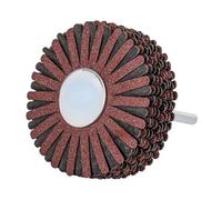 GYQIZSS 1 pz Panno Smeriglio Lucidatura Intaglio Del Legno Teste Levigatura Disco Lamellare Mole Pennello Carta Vetrata Ruota di Scatto P80-P600