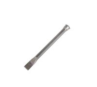 GYQIZSS 1 pz Scalpello for intaglio di pietra in lega dura Scalpello for intaglio di pietra in lega di acciaio al cromo vanadio con testa piatta e appuntita for utensile manuale for incisione
