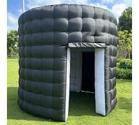 GYQSSD Foto Gonfiabile Rotante a 360° Booth, 10 Piedi Rotondo Gonfiabile LED 360 Photo Booth Enclosure con Soffiatore, 16 Colori Portatile Photo Booth Tenda per Feste di Matrimonio Evento dal Vivo