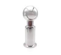 GYQYJPFZM 1.5" Rotary Spray Ball CIP Tank Cleaner 360° Rotating Cleaning Head SS304 Tri Clamp Connection