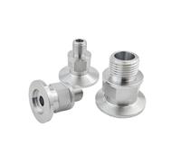 GYQYJPFZM 1PC G3/8" BSPP Male Thread to KF25 Vacuum 304 Stainless Steel Vacuum Flange Pipe Hex Pipe Fitting