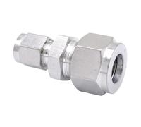GYQYJPFZM Fit Tube O.D 6mm To 14mm 304 Stainless Reducer Sleeve Ferrule Pneumatic Air Connector Pipe Adapter