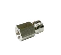 GYQYJPFZM M10x1.5 Female To M14x1.5 Male 304 Stainless Steel High Pressure Pipe Fitting Adapter