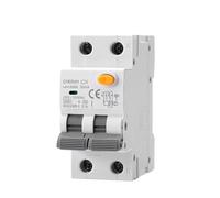 GYR9NM Tipo A RCBO 6KA 16A 25A 32A 40A Interruttore automatico di corrente residua elettromeccanico con protezione da sovracorrente 1 pz(2P 32A 30mA)