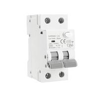 GYR9NM Tipo AC RCBO 2P 4P Interruttore automatico magnetico con protezione da sovracorrente e perdite su guida Din 10A 16A 25A 32A 40A 1 pz(300mA,2P 25A)