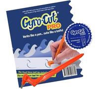 Gyro-Cut® PRO Autentico - Utensile da Taglio Rotante 360°, Scalpello per Artigianato e Scrapbooking Con Lama Standard per Carta