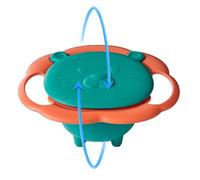 Gyrokom resistente agli schizzi - 7,48 pollici | in PP - Design durevole e anti-fuoriuscita che riduce i mangiatori esigenti e fornisce una pulizia rapida con acqua calda, ideale per l'uso
