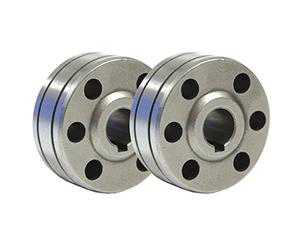 Gys 042377 Rullo Portacavi, Diametro 0 8/1 0 Mm, in Alluminio Tipo B, Confezione da 2