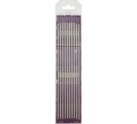 GYS 10x Wolfram Elettrodo E3 - Ø 4,8mm - Lilla ( AC/Dc - Alluminio / Stahl) -