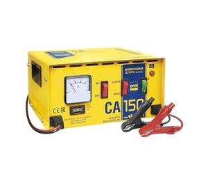 Gys, Ca 150, Caricabatterie Tradizionale, Automatico, 230V, con Clip Isolate, 024434