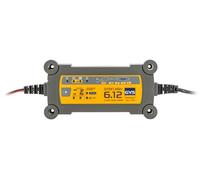 GYS - GYSFLASH 6.12 Caricabatterie Automatico 12V, 0.8/6A, Piombo, Caricatore Intelligente, mantenitore, Moto, Auto, Moto d'Acqua - 029378