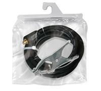 GYS Clip di Massa + Cavo + Spina Montato: 250 A, 4 M, Cavo Ø 25mm², 35/50 MM ²