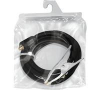 GYS Clip di Massa + Cavo + Spina Montato: 400 A, 4 M, Cavo Ø 50mm², 35/50 MM