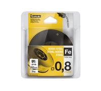 Toparc 86128 Bobina di filo Ø 200 mm - acciaio Ø 0,8 mm 5 kg 0