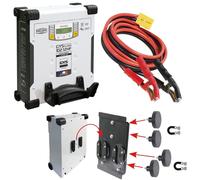 GYS Gysflash 102 12 HF 029606 Caricabatterie HF 12V + Magnetfix Supporto 029637